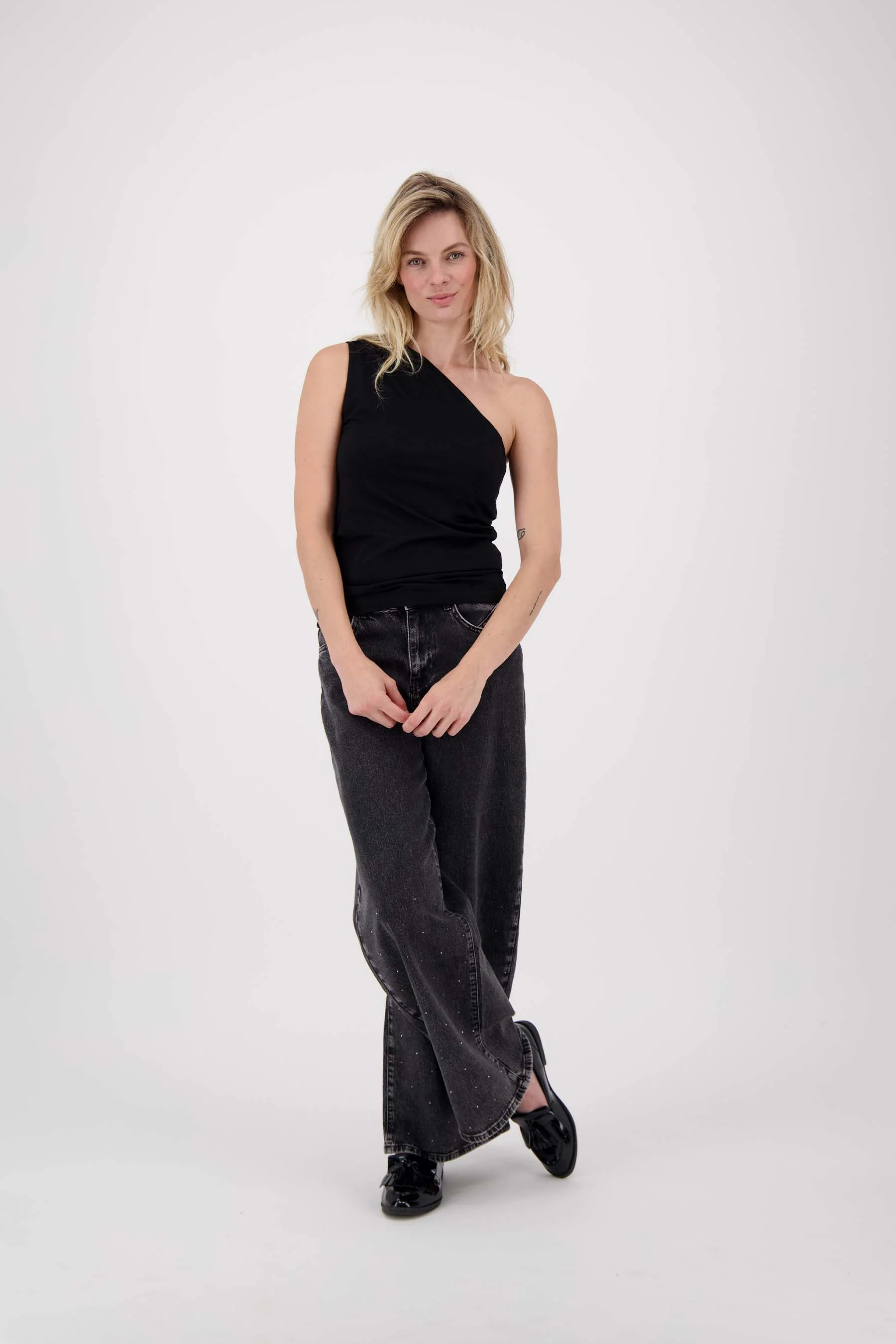 asymmetrische top | black - Image 3