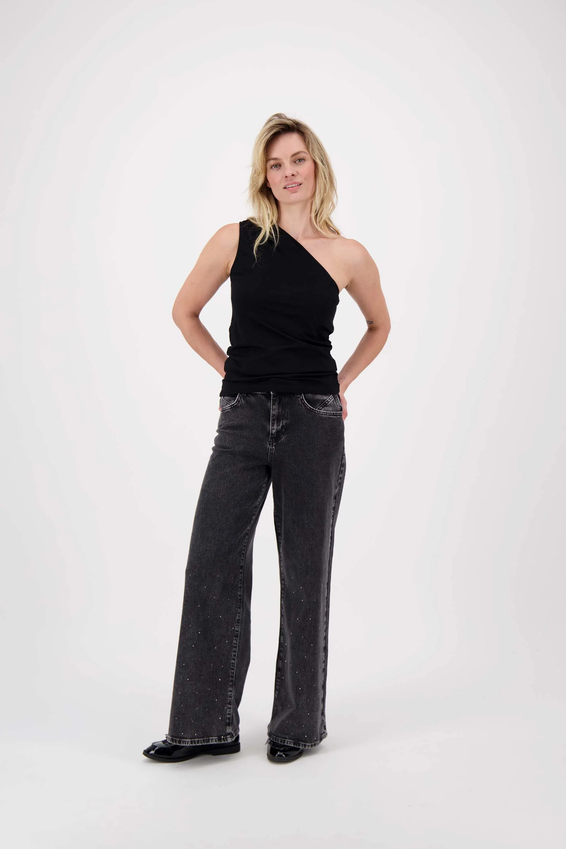 asymmetrische top | black - Image 4