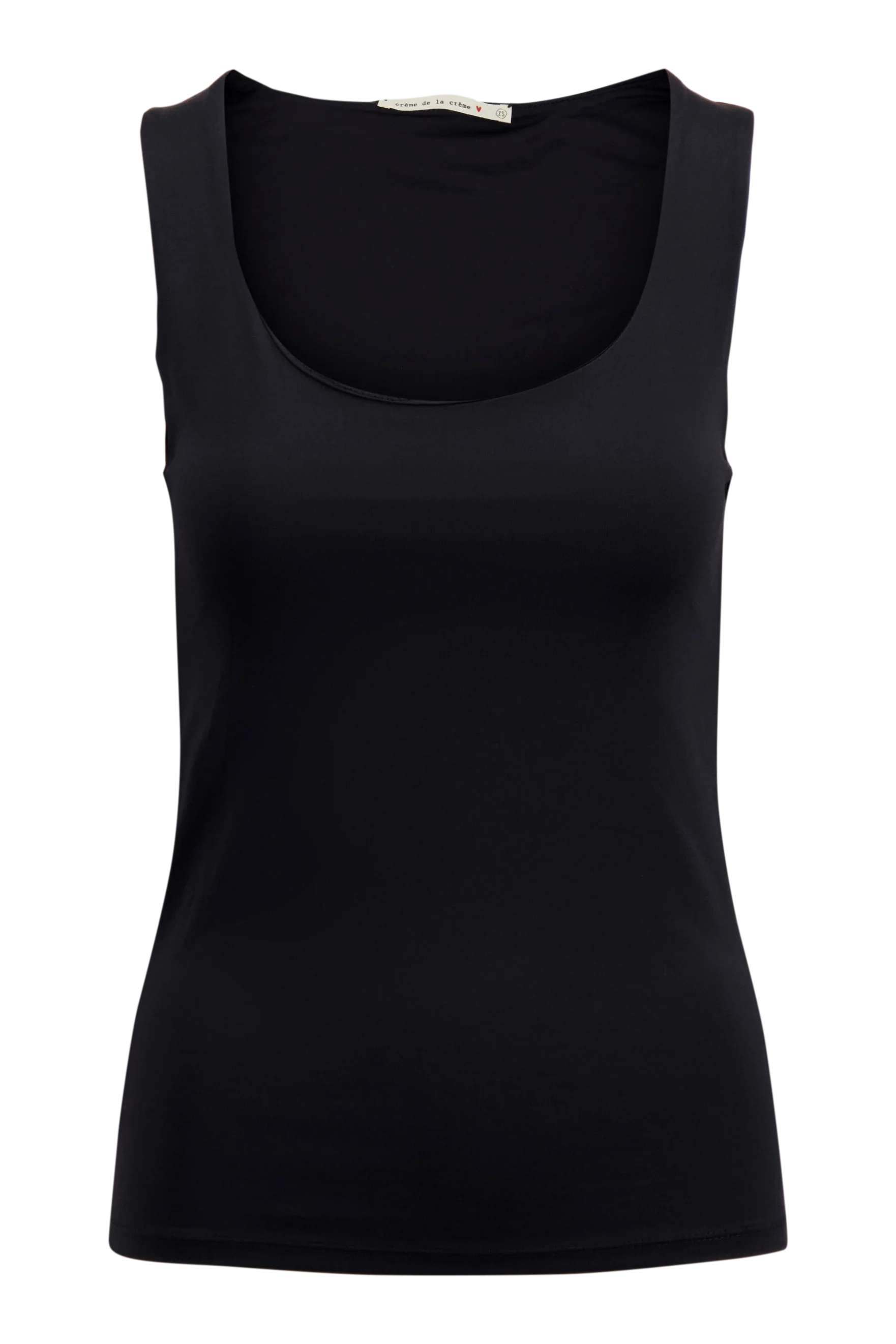 basic singlet met stretch | black - Image 5