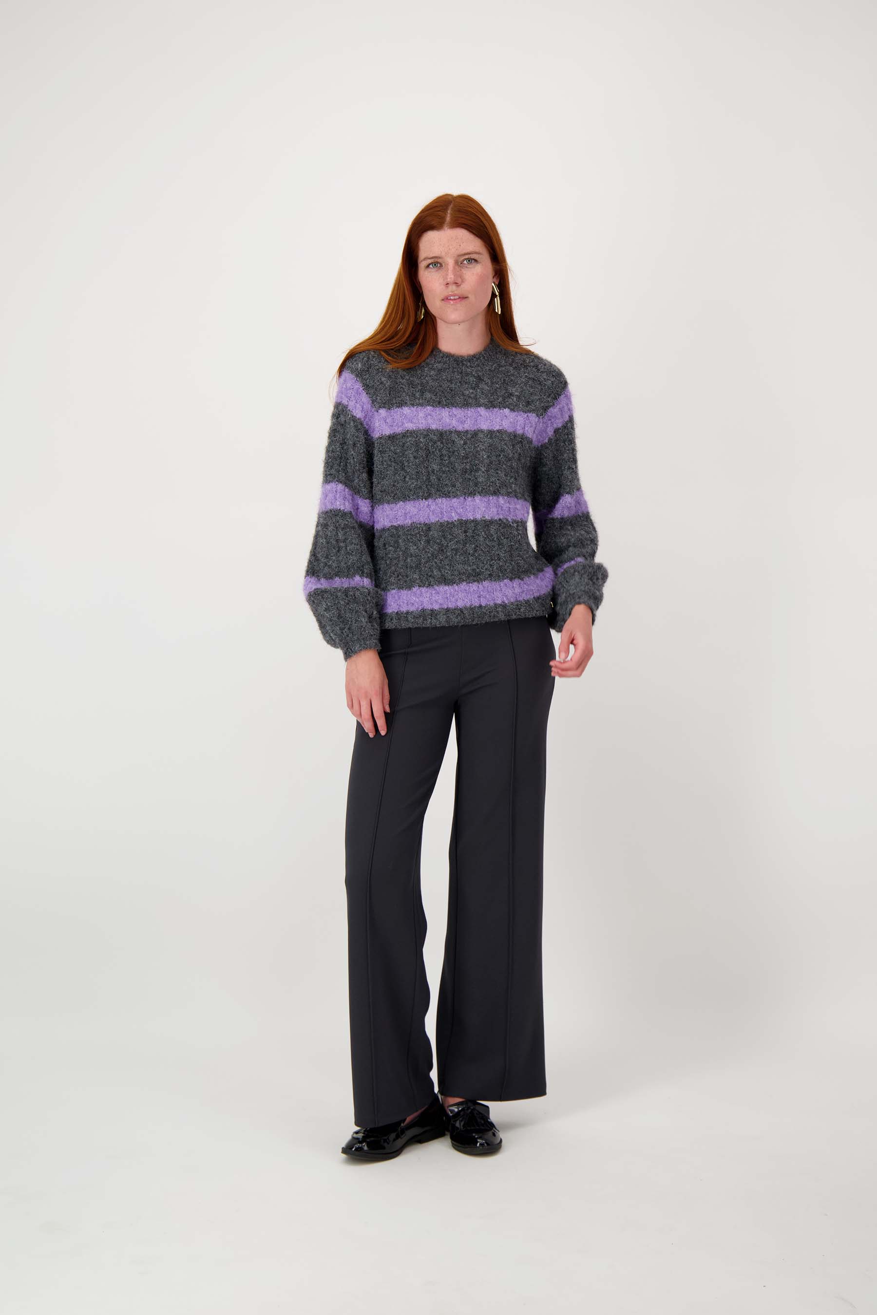 broek met naad | black - Image 6