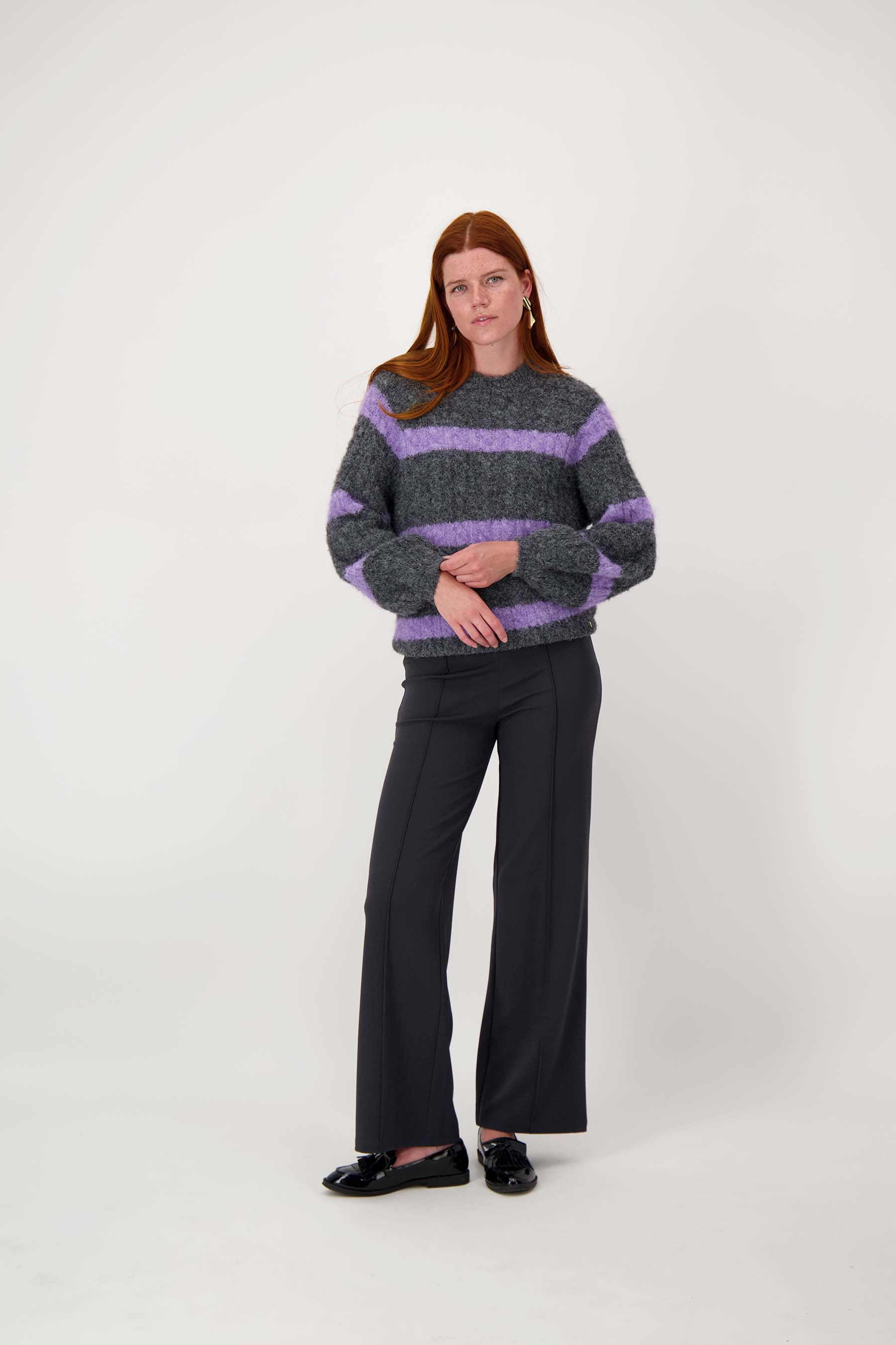 broek met naad | black - Image 7