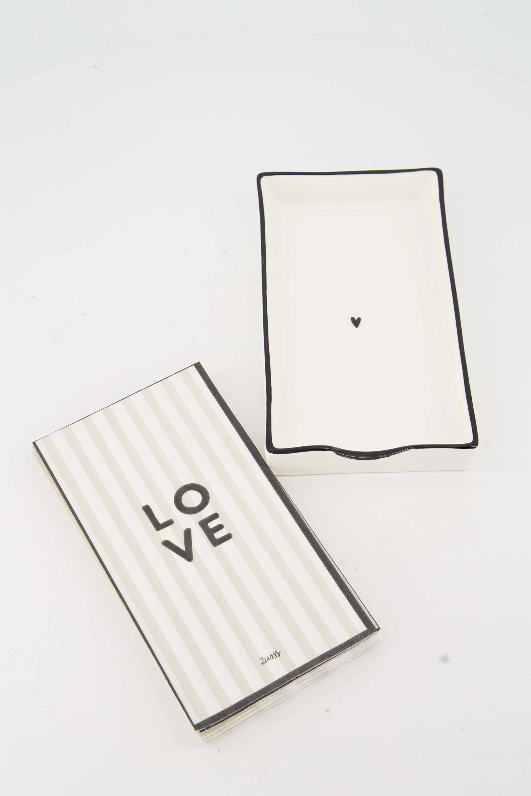 Set - servetten en servethouder Love - Image 2