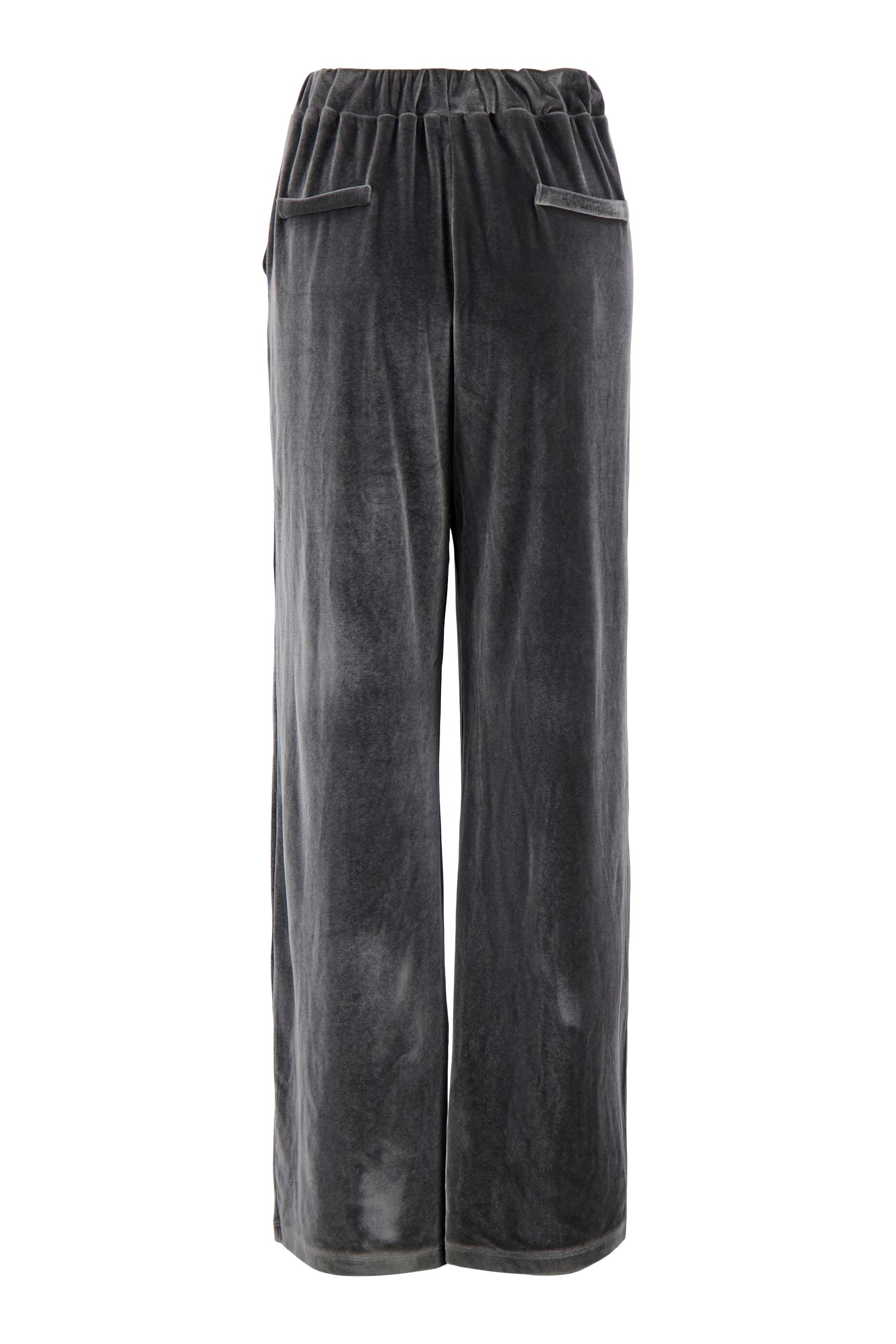 fluwelen broek | antracietgrijs - Image 5
