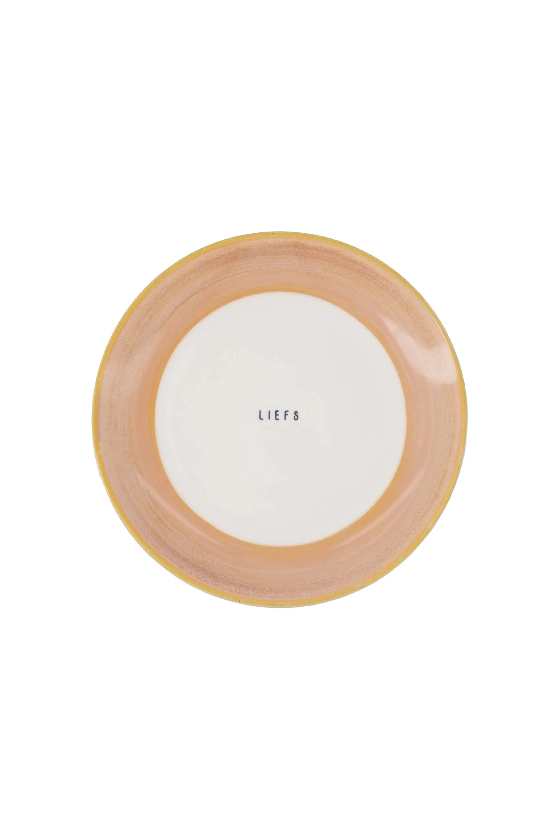 gebaksbordje lucky | white / sand