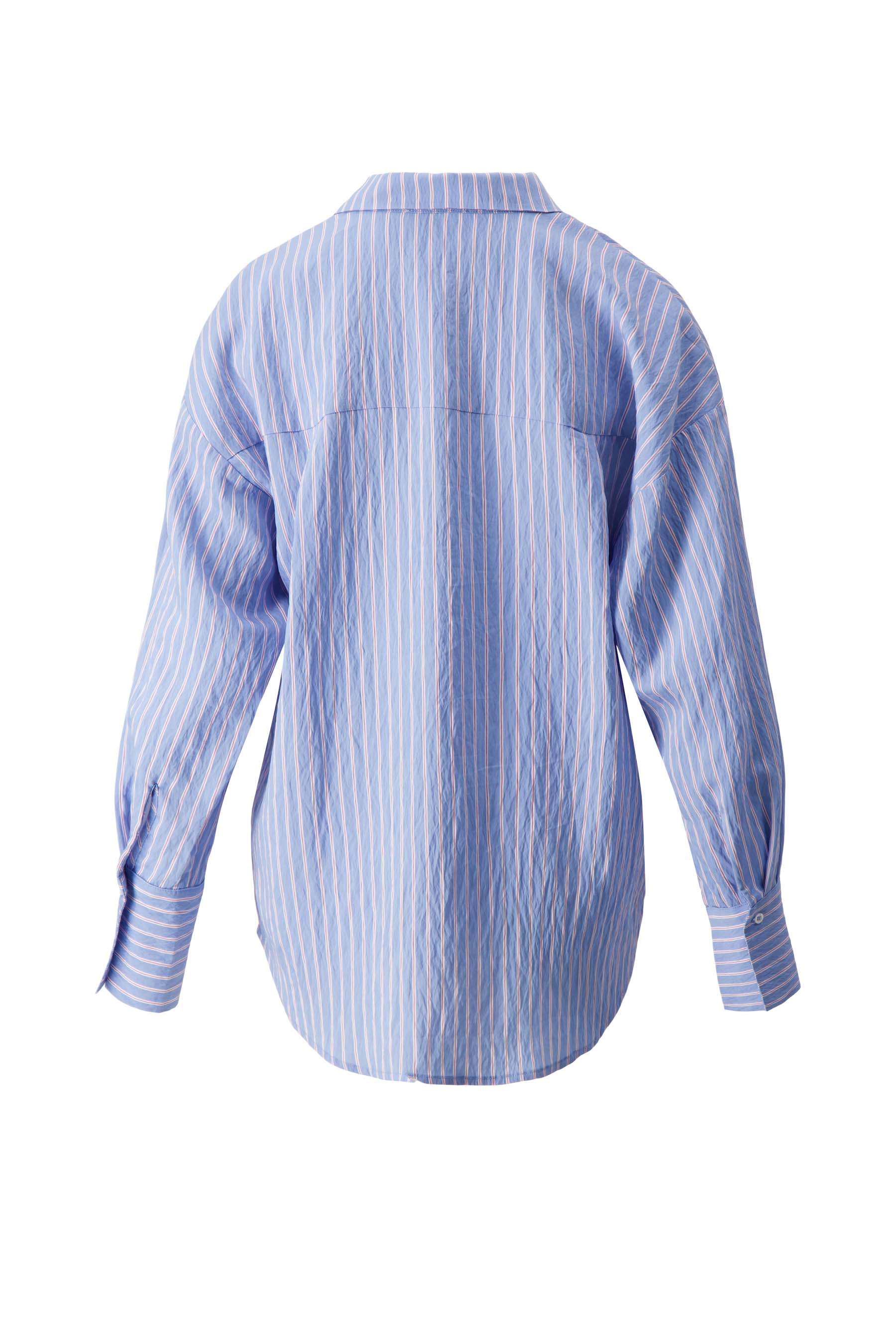 gestreepte blouse | blauw / wit - Image 5