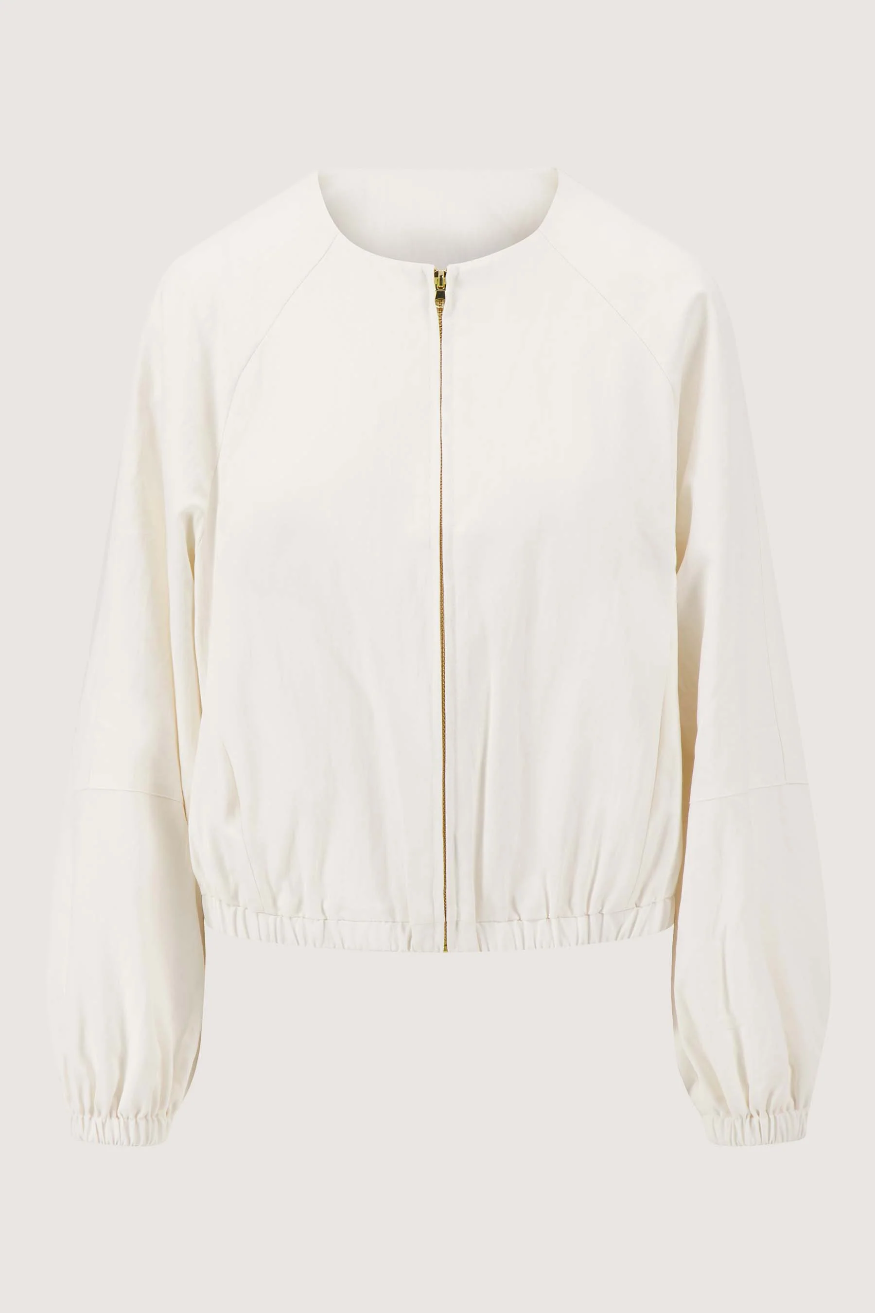 geweven bomber jack | off white - Image 5