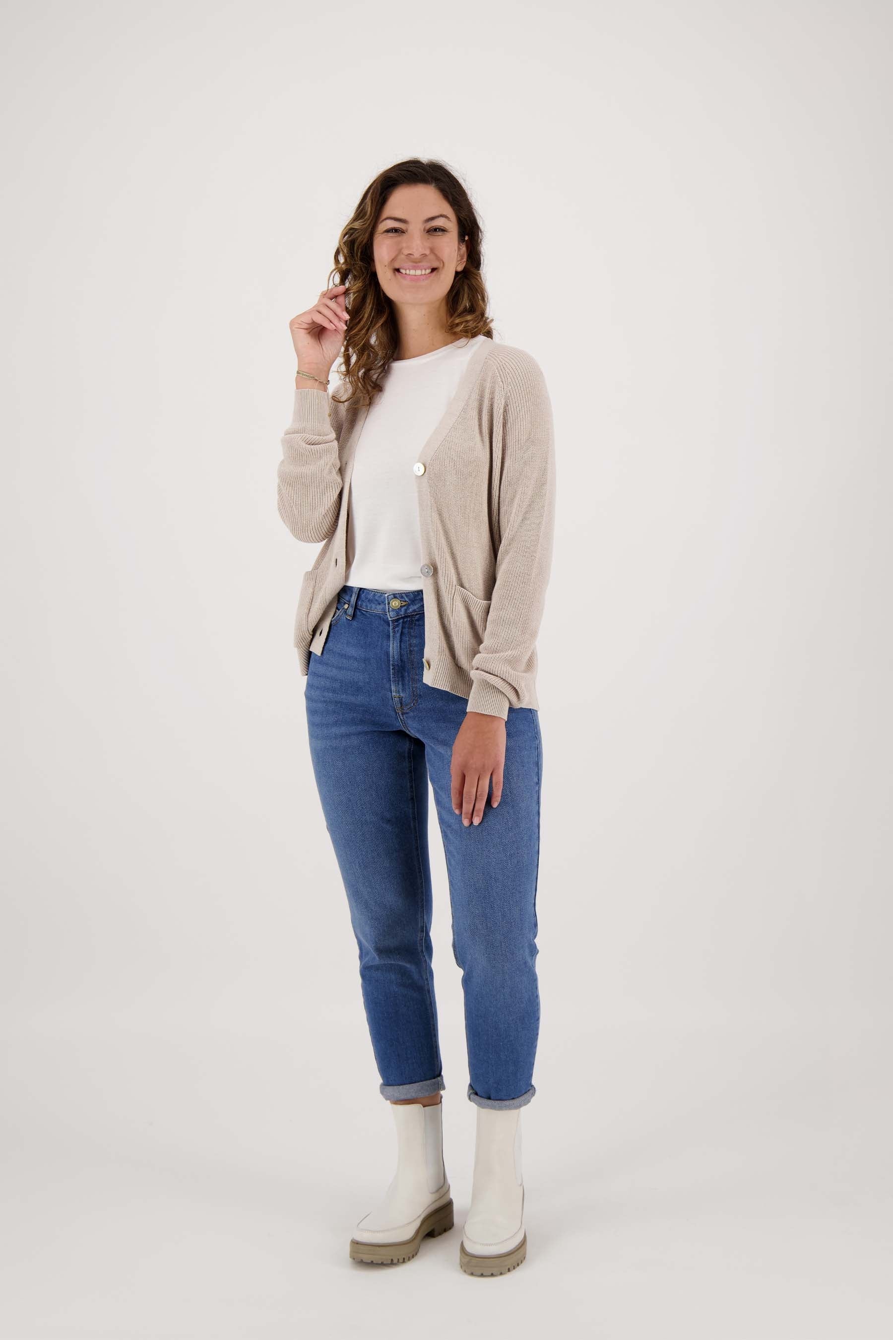 high waist jeans | middenblauw - Image 3