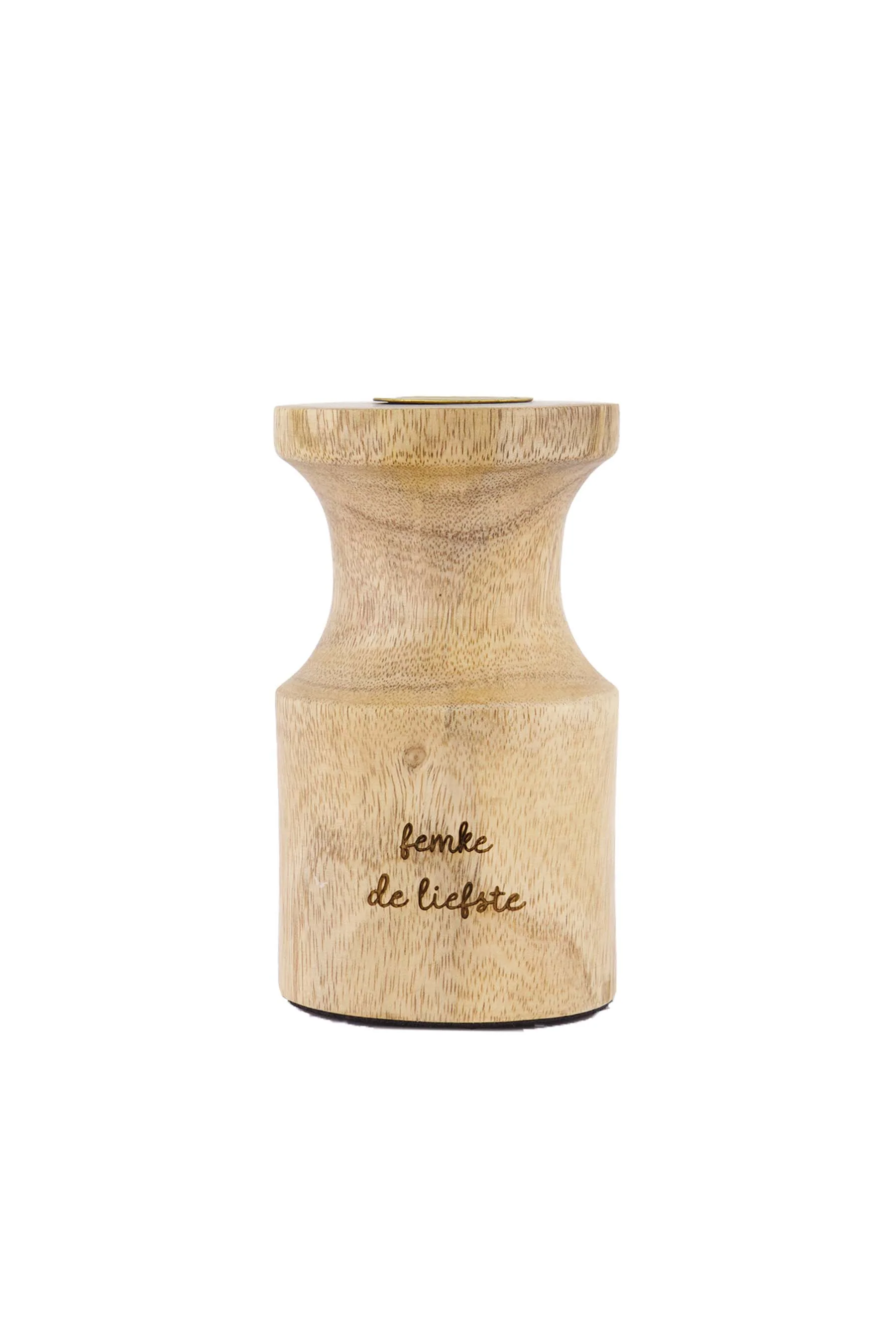 kandelaar hout hartje | naturel - Image 7