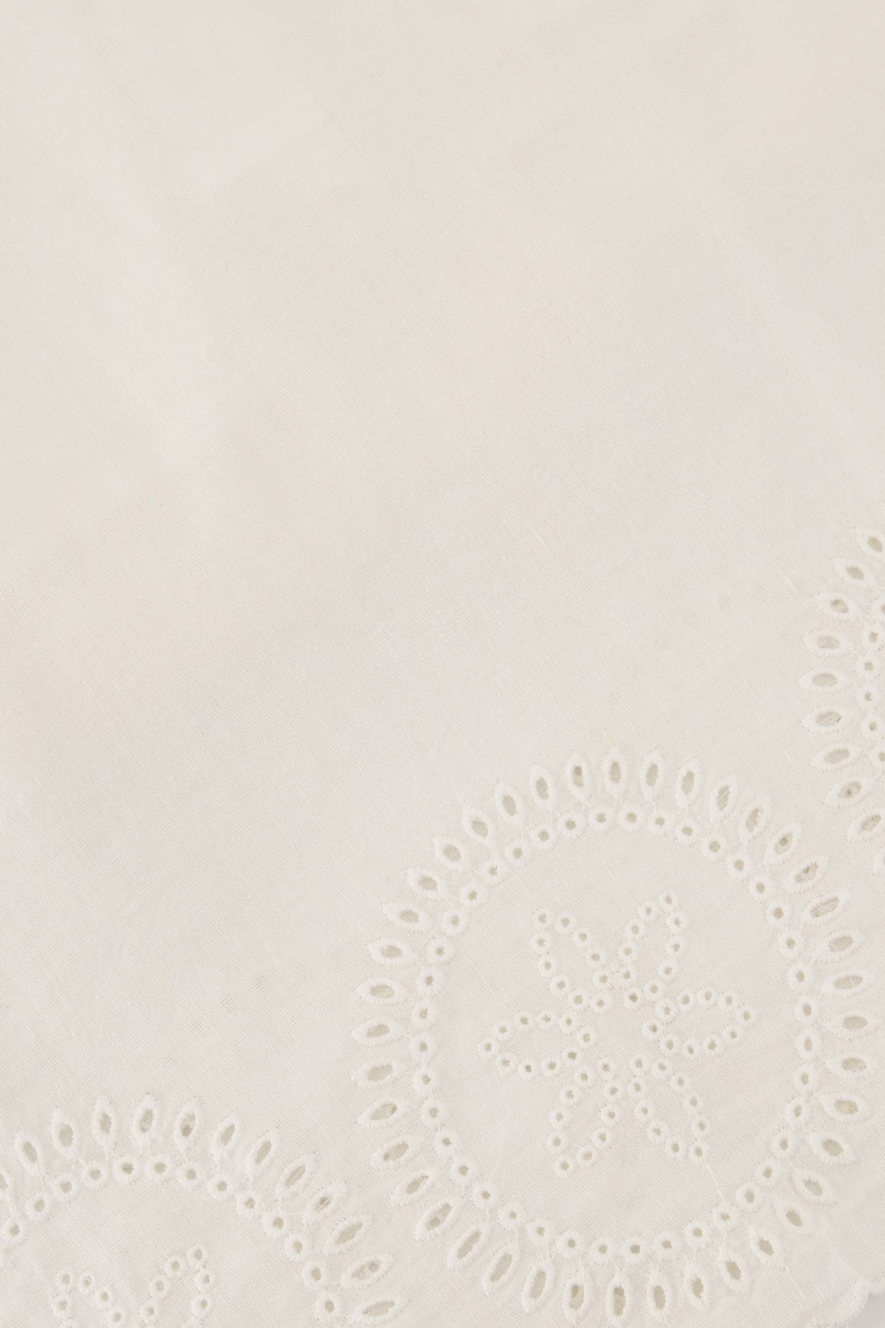 katoenen voile blouse | off white - Image 6