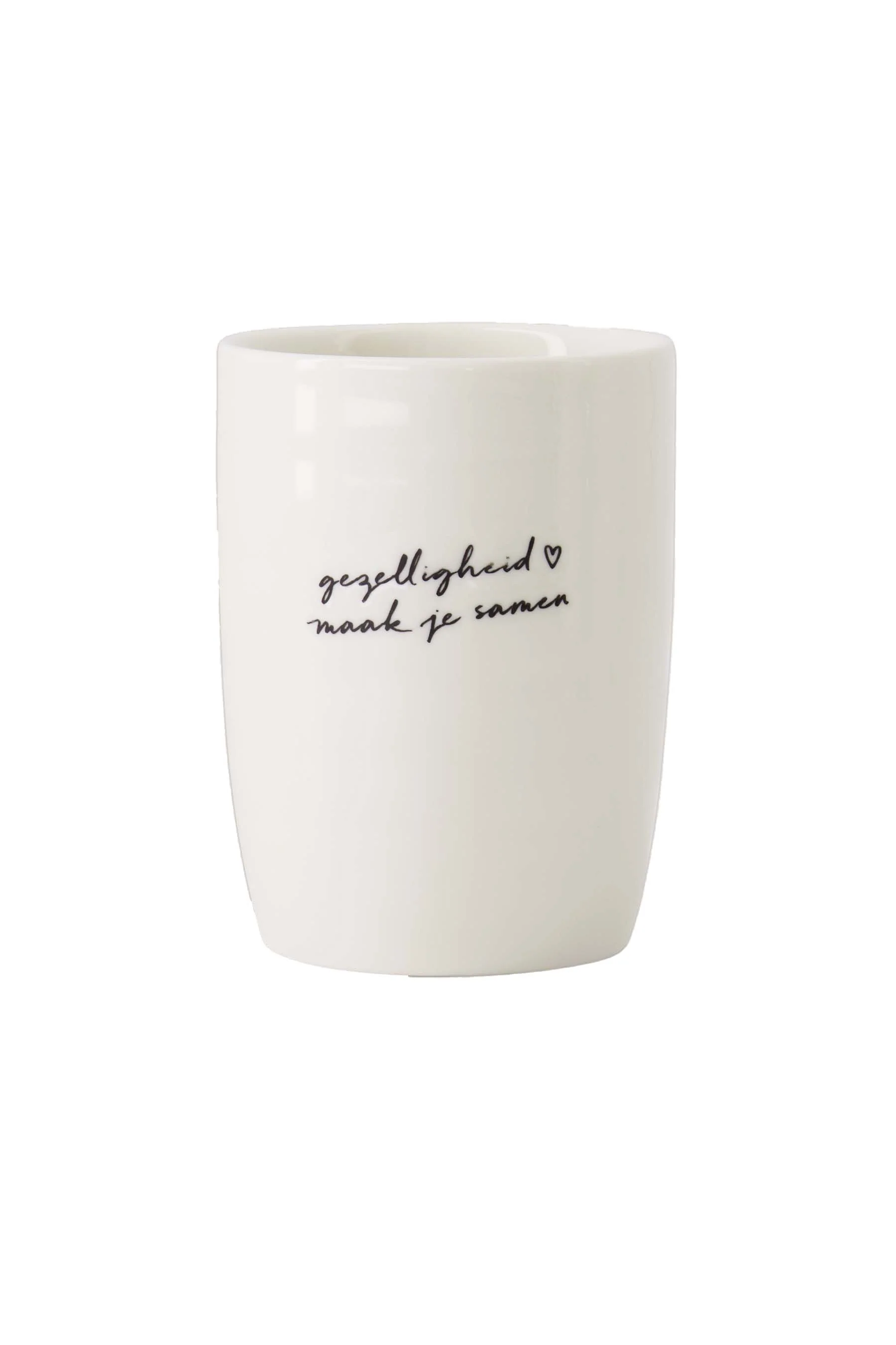koffiemok gezelligheid | white / black - Image 2