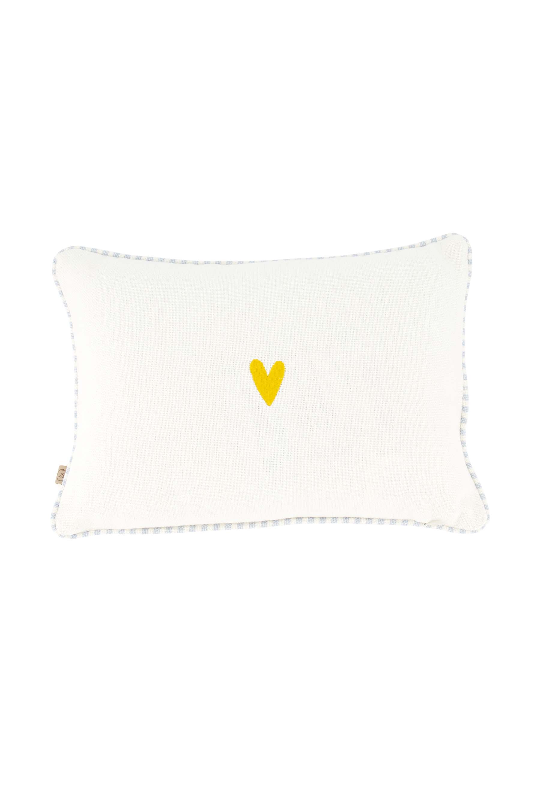 kussen lovely moments gekleurde bies 35x25cm | off white - Image 3