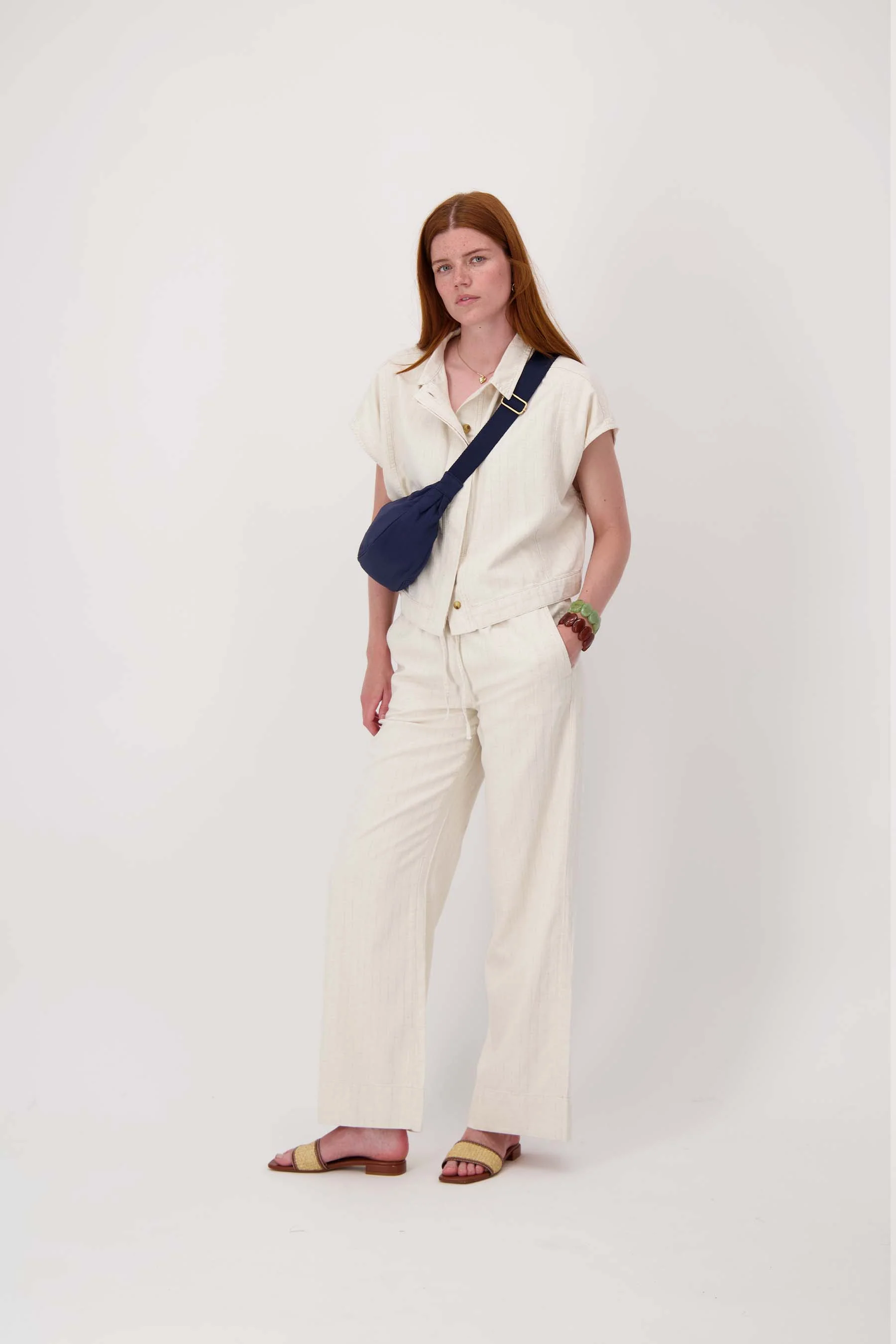 nylon fanny pack | summer navy - Image 3