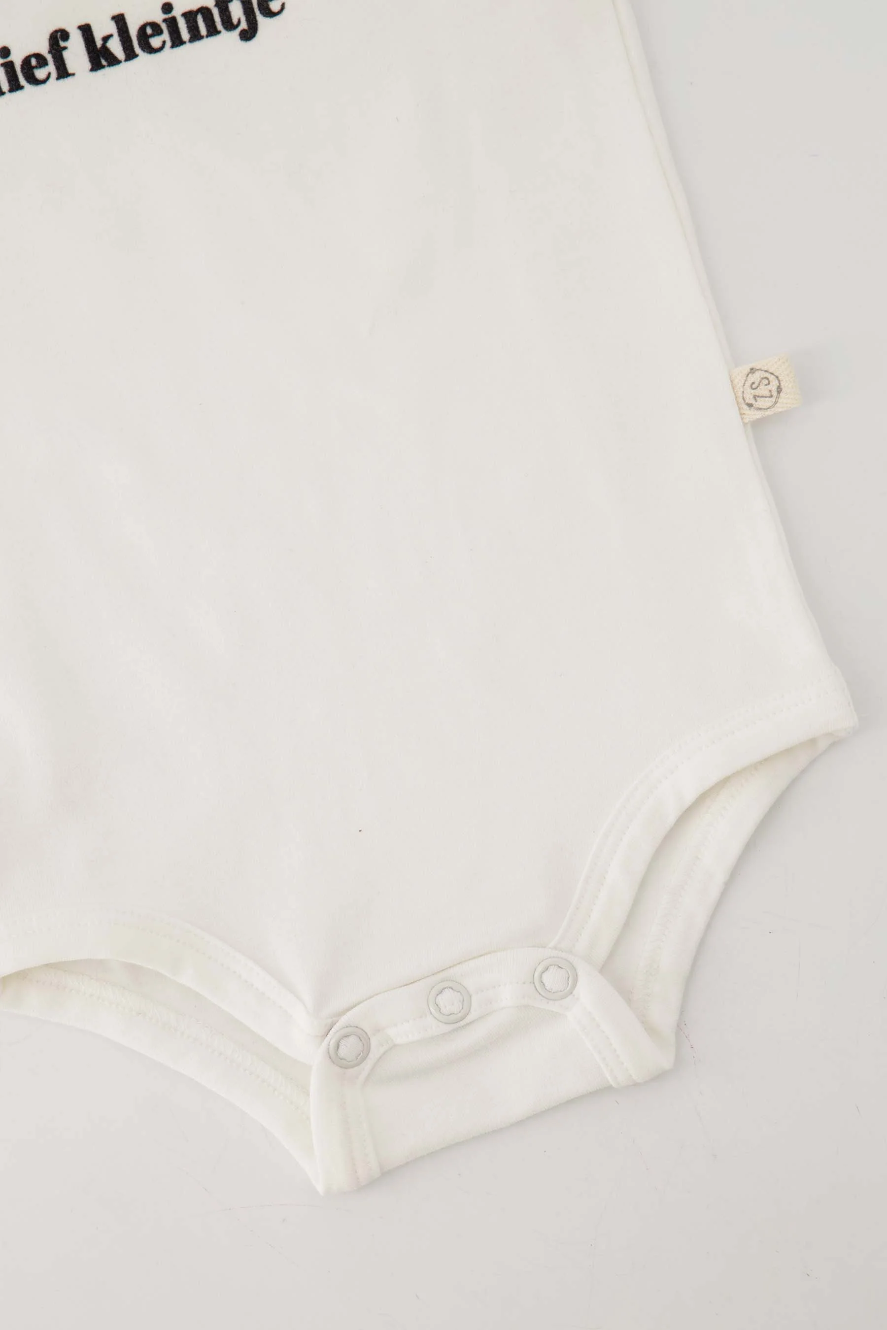 rompertje lief kleintje in doosje maat 62/68 wit/zwart | white / black - Image 3