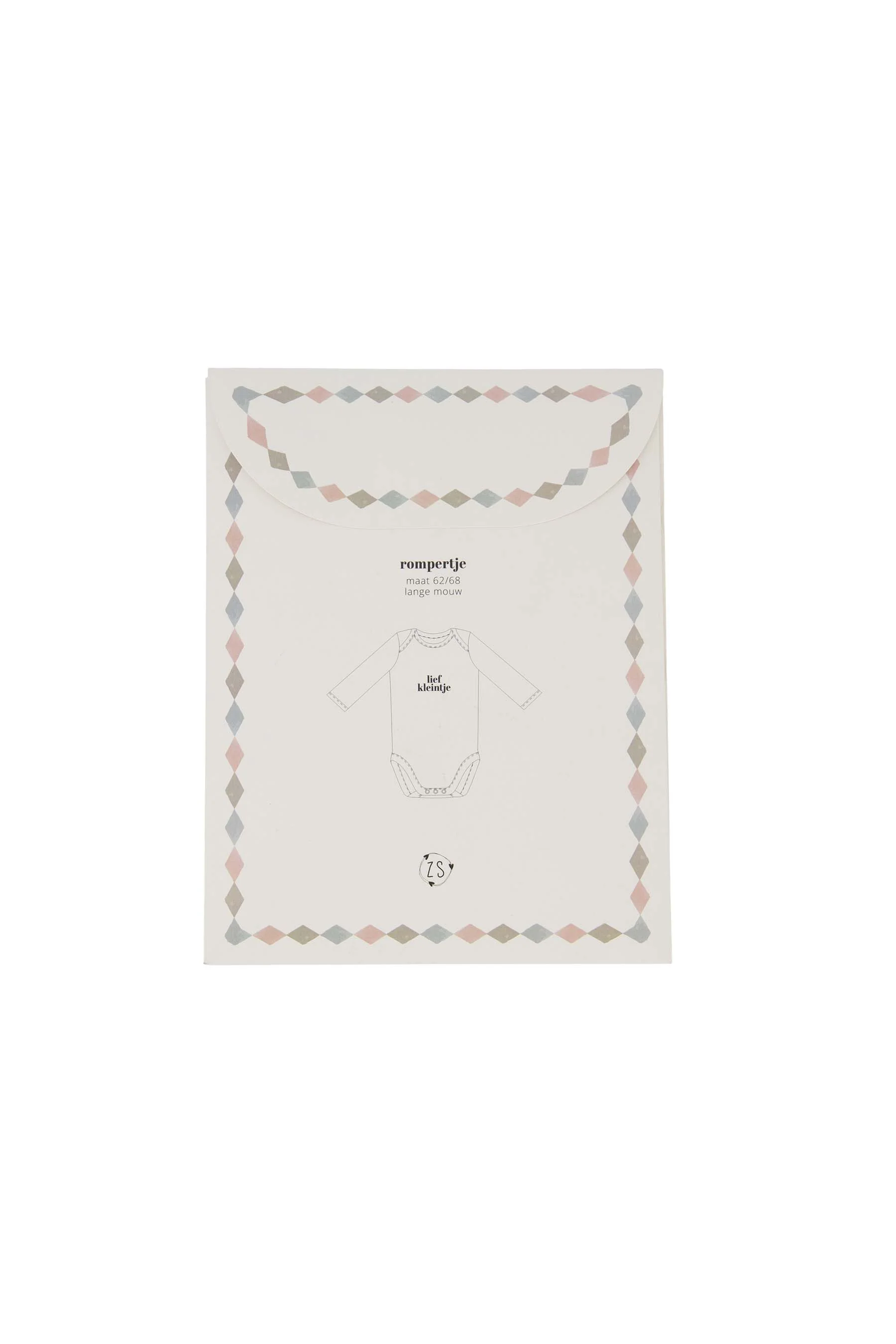 rompertje lief kleintje in doosje maat 62/68 wit/zwart | white / black - Image 5