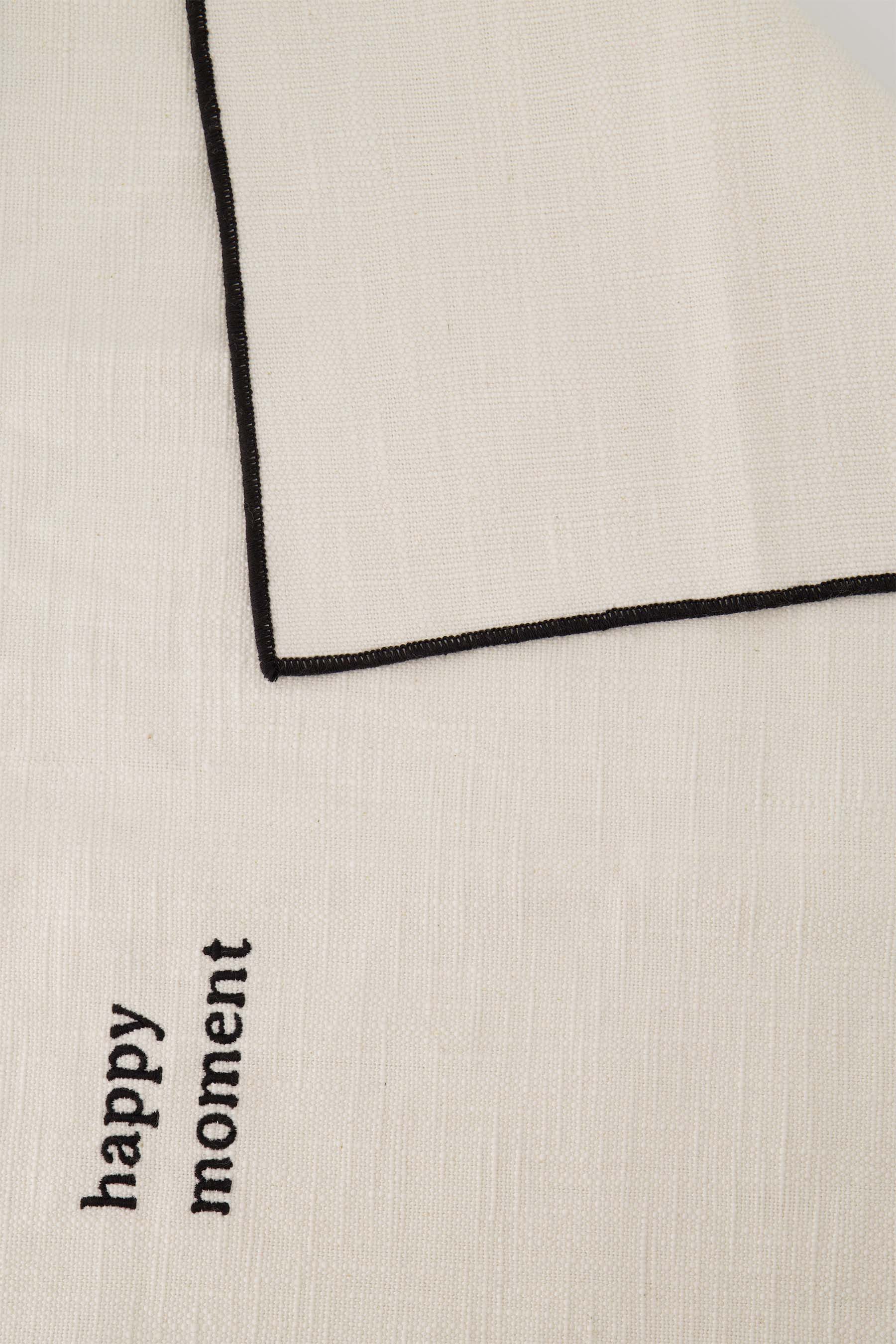 set van 2 placemats happy moment | sand - Image 3