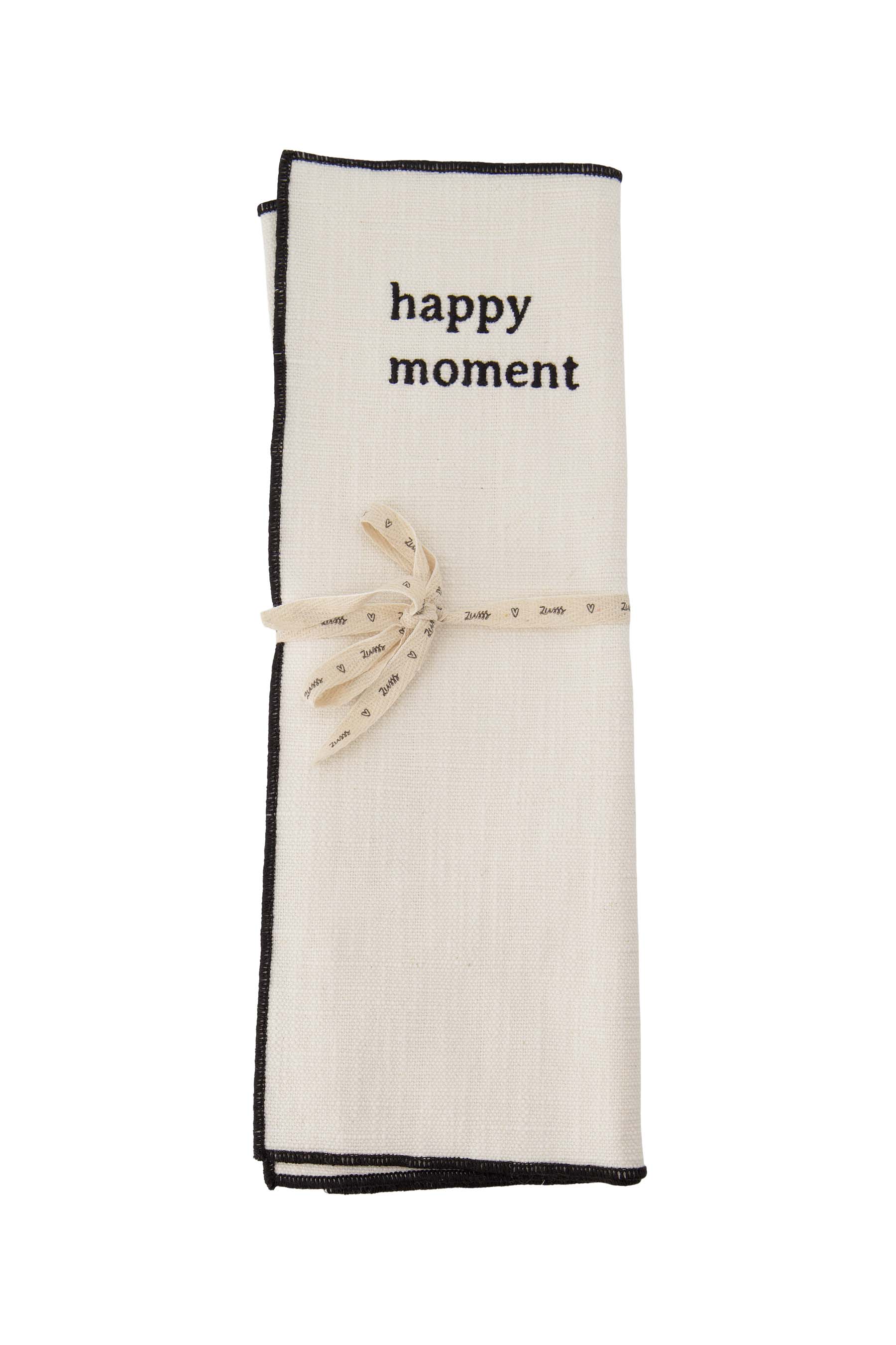 set van 2 placemats happy moment | sand - Image 4