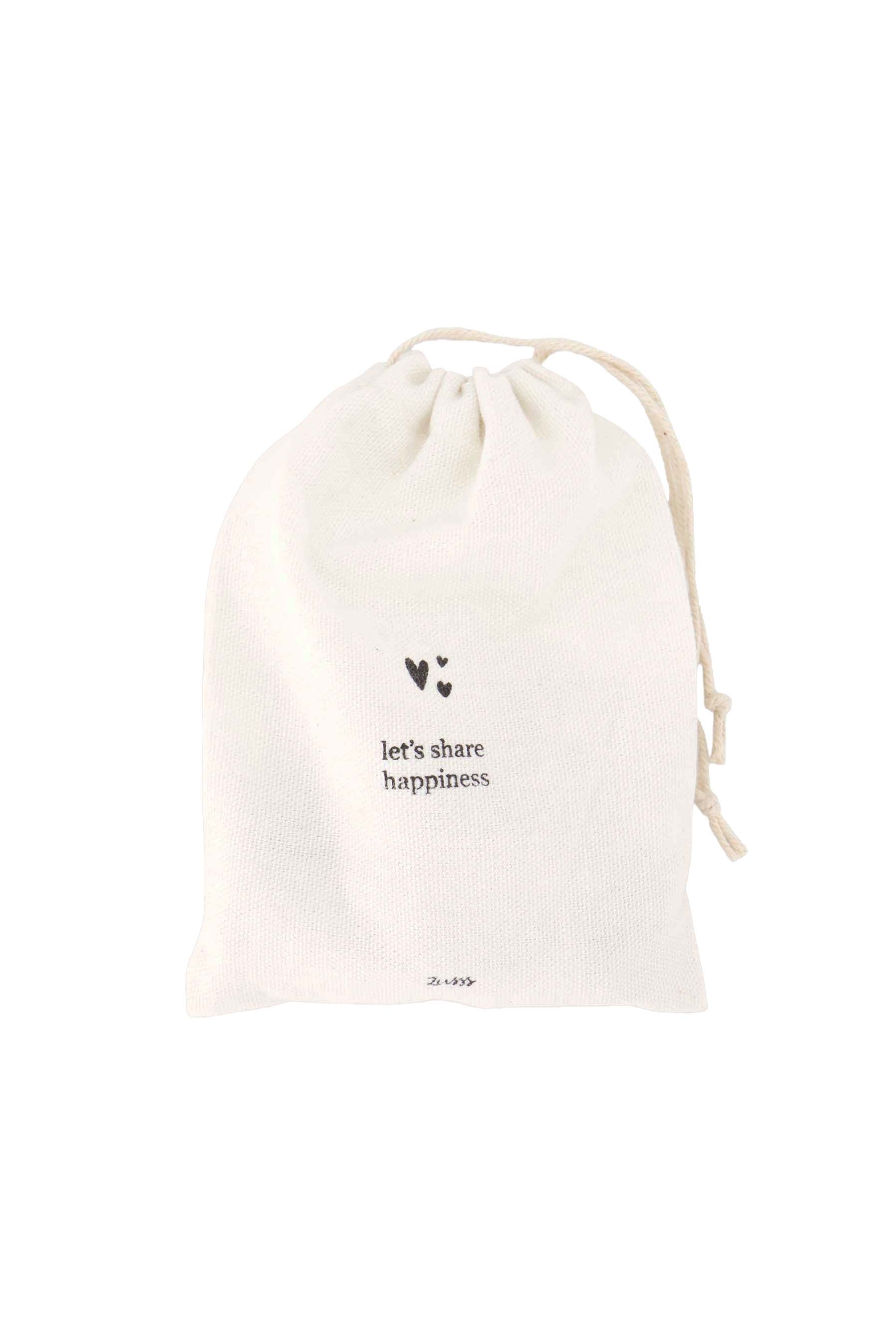set van 4 tafelkleed hangers hartje | white / gold