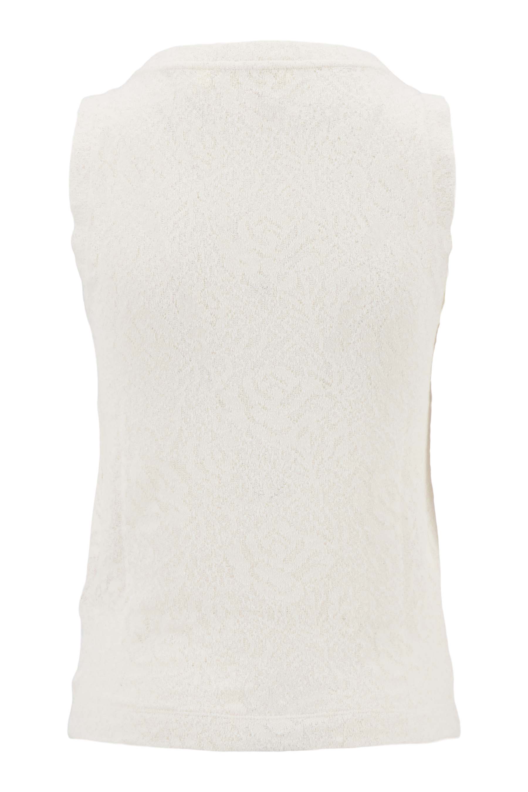 singlet in stretch kant | off white - Image 4