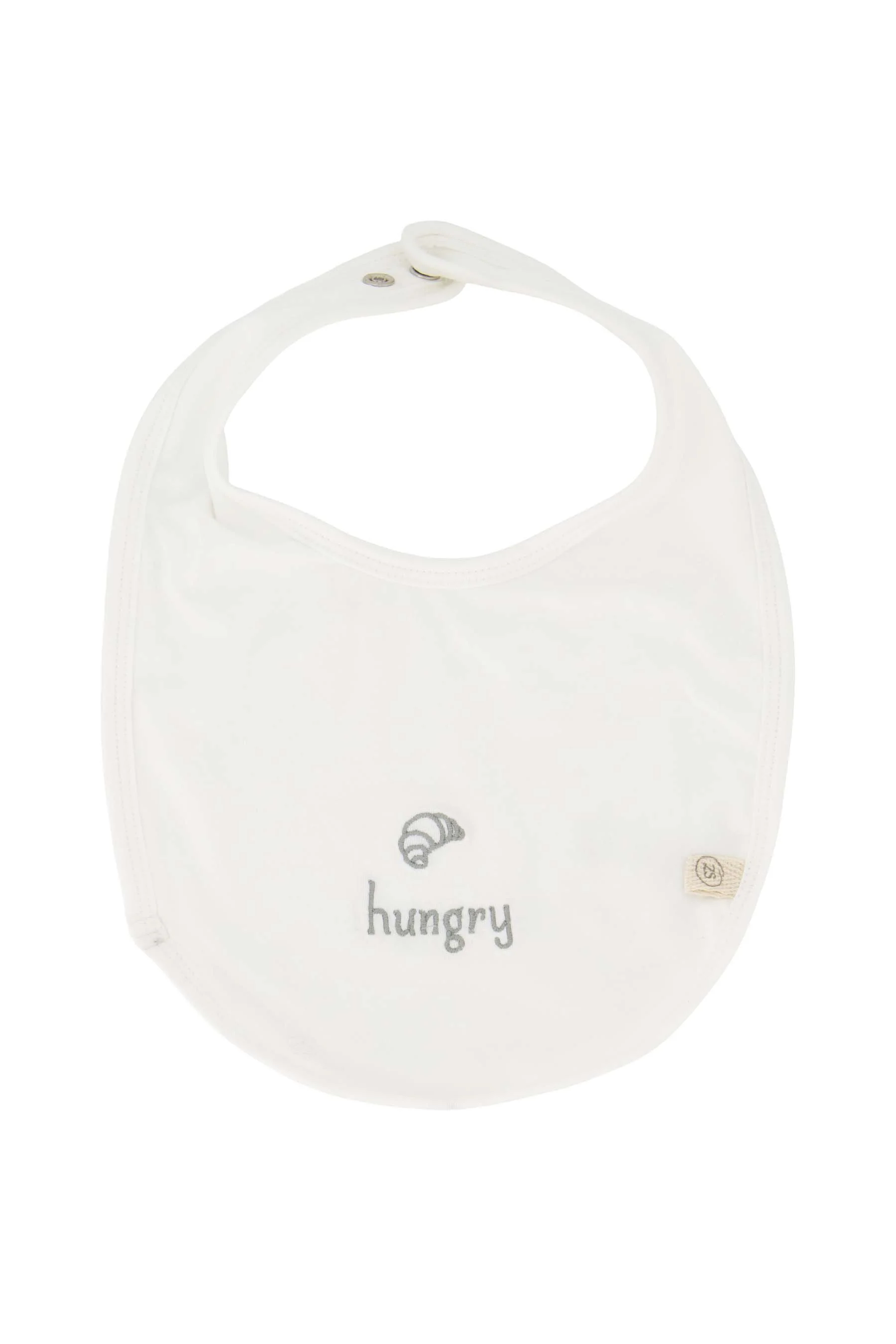 set van 2 slabbetjes wit | white - Image 3