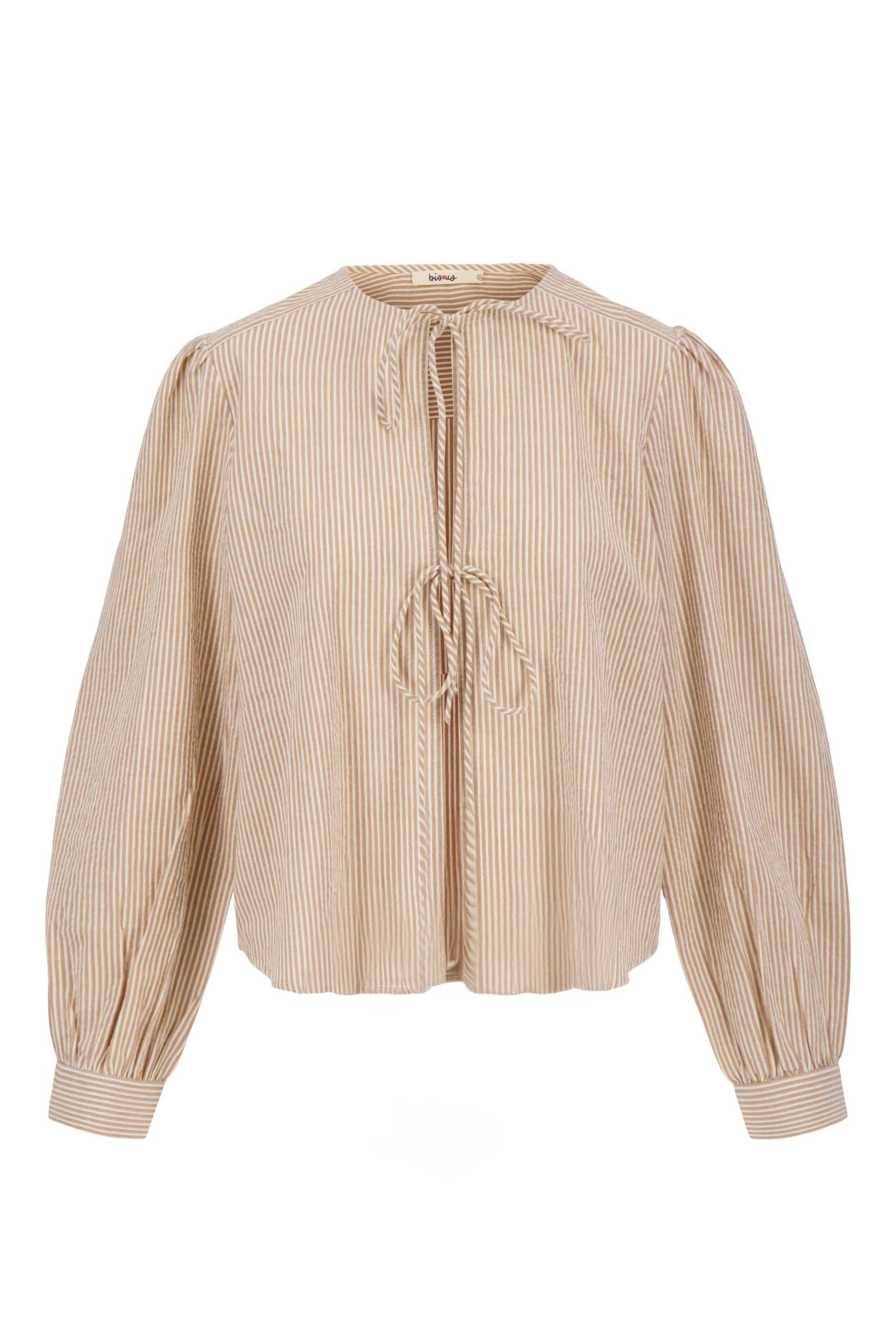 strik blousejasje gestreept | off white / ecru - Image 4