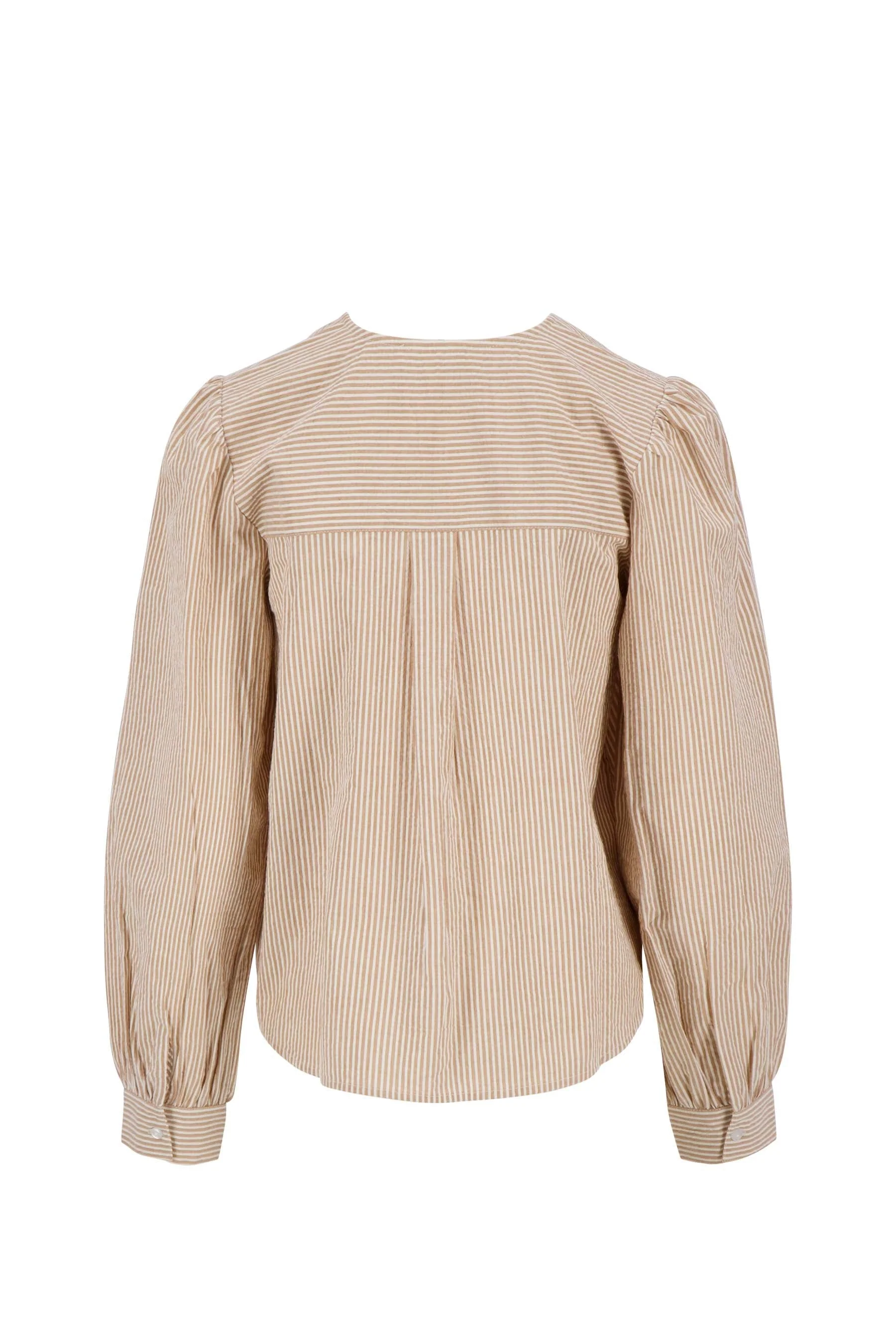 strik blousejasje gestreept | off white / ecru - Image 5