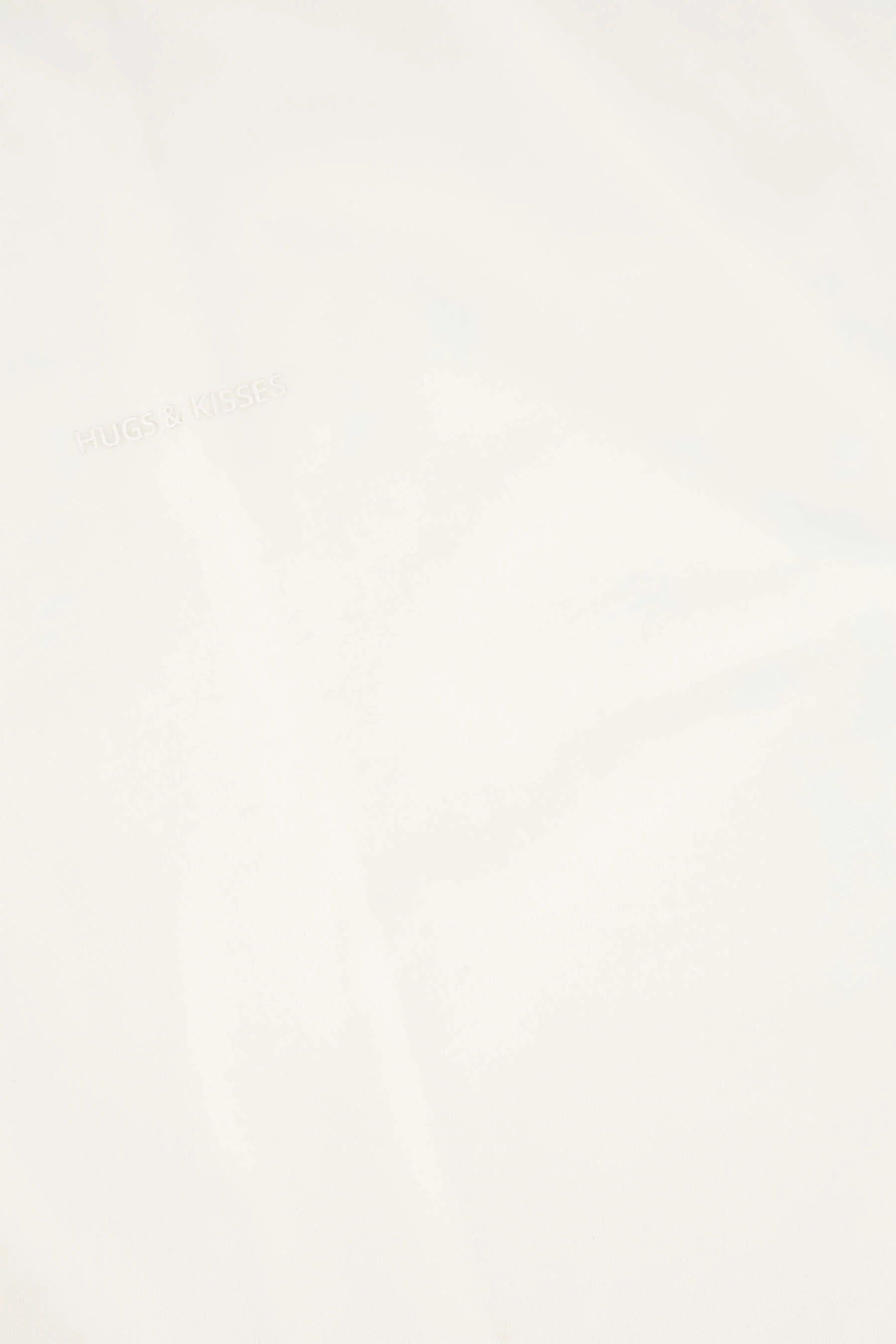 t-shirt met plooidetail | off white - Image 6