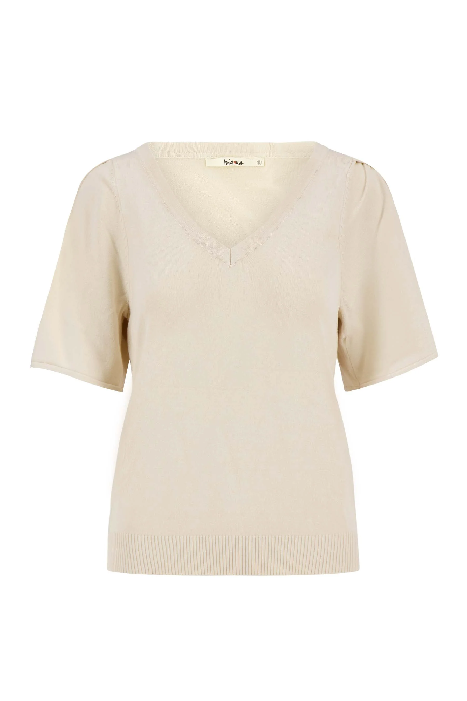 trui met vlindermouw | off white