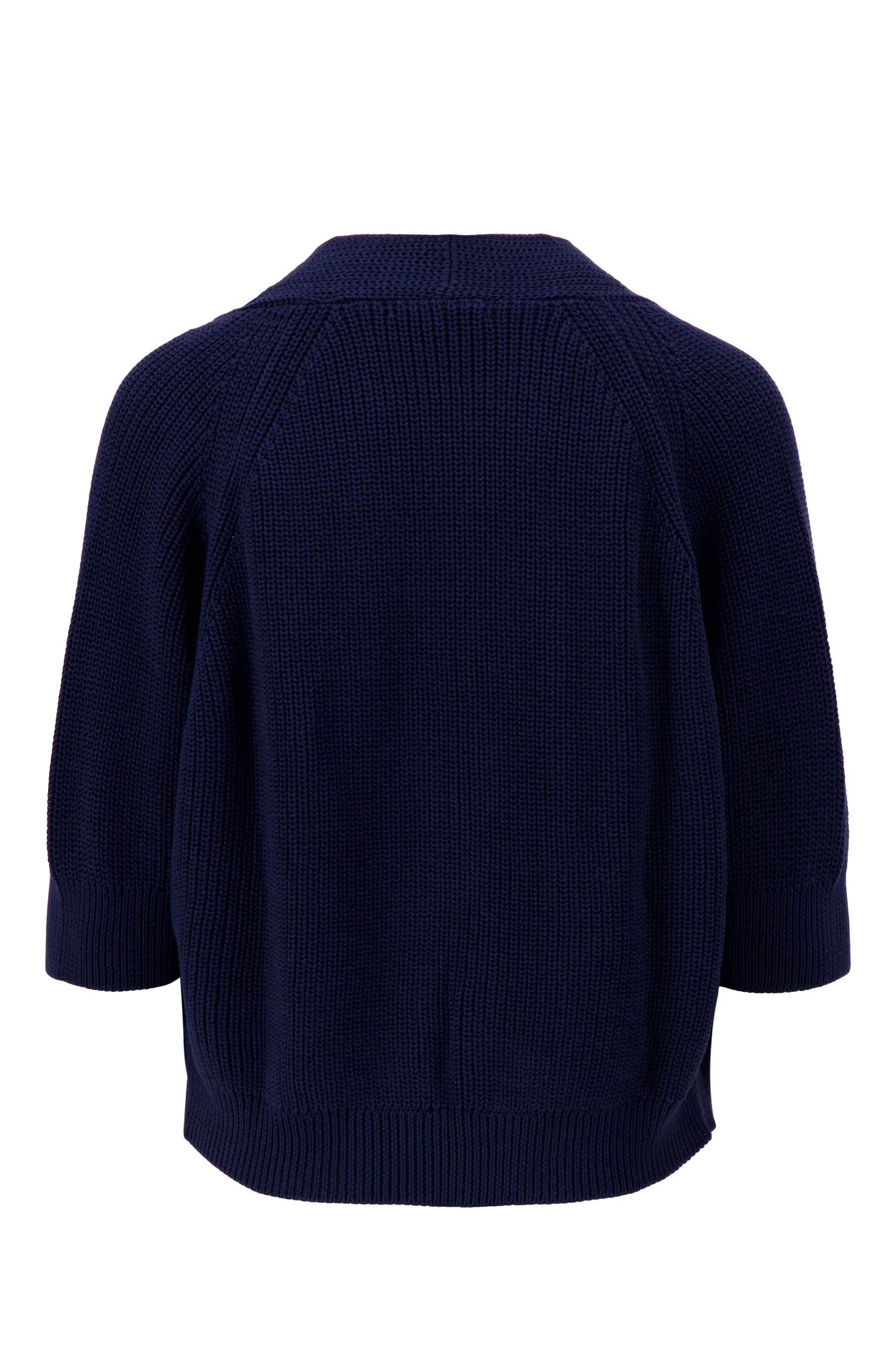 vest met vleermuis mouwen met hart broche | summer navy - Image 6